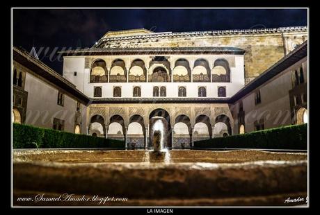 La ALHAMBRA de GRANADA: PALACIOS NAZARÍES de NOCHE