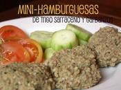 Mini-hamburguesas trigo sarraceno garbanzos