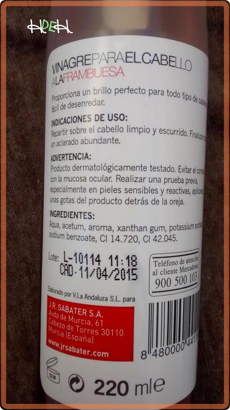 REVIEW:  2 productos low cost que no recomiendo (lip balm Cien/vinagre frambuesa Deliplús)