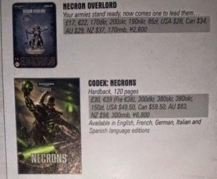 Ultima hora!!Necrones confirmados: Codex y Líder nuevos-EDITADO:El Hobbit-