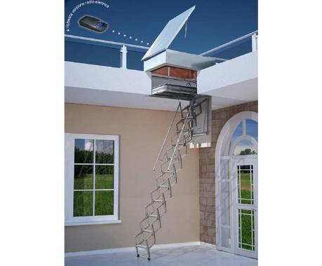 Escalera Plegable Flexa Terraza Automática de Enesca.es