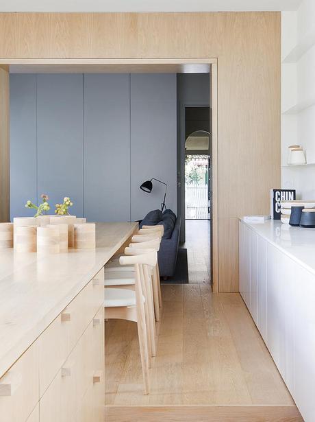 Un loft de estilismo delicado y colores Soft