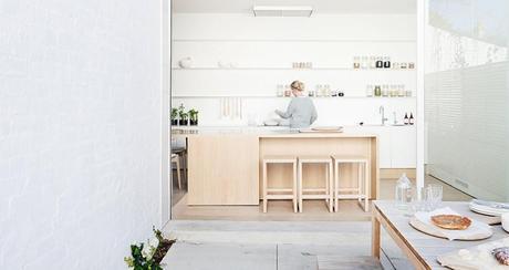 Un loft de estilismo delicado y colores Soft