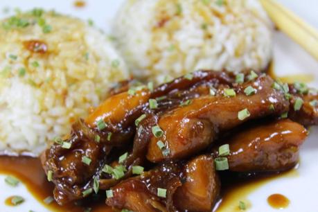 Pollo teriyaki a la española olla GM