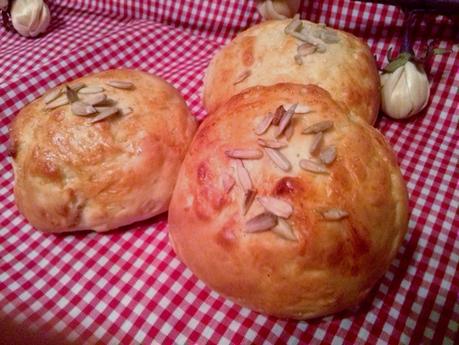 Hamburguesas de Soja y Champiñones. Pan de Hamburquesas con Pipas