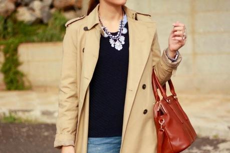 Leopard heels & classic trench