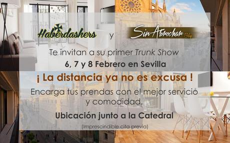 Haberdashers y SinAbrochar, juntos en el primer Trunk Show en Sevilla.