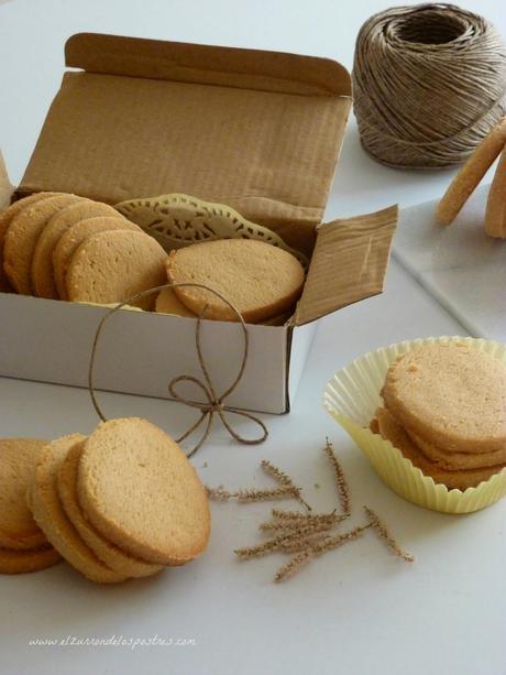 Galletas de mantequilla con 8 Cereales y Miel