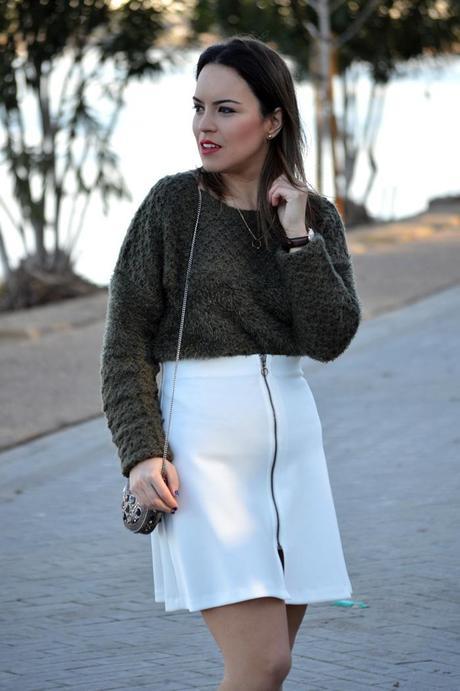 Outfit | Zipper skirt