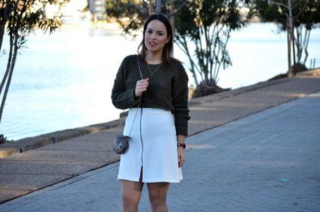 Outfit | Zipper skirt