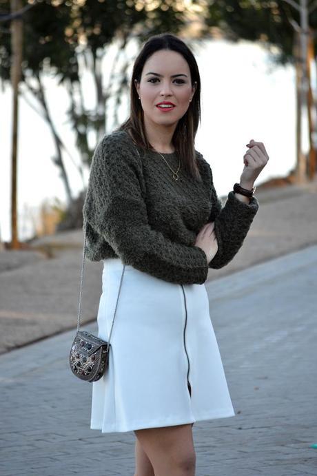 Outfit | Zipper skirt