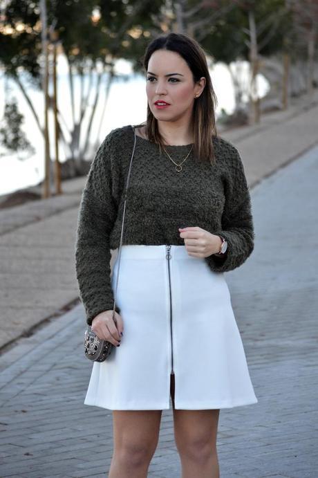 Outfit | Zipper skirt