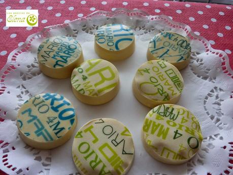 Galletas personalizadas para Mario