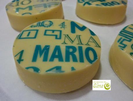 Galletas personalizadas para Mario