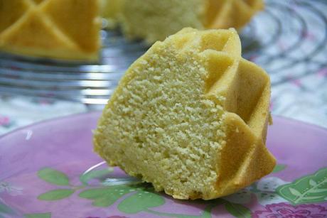 Bundt Cake de Limón y Jengibre