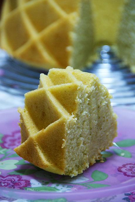 Bundt Cake de Limón y Jengibre