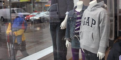 Escaparate GAP en Chicago