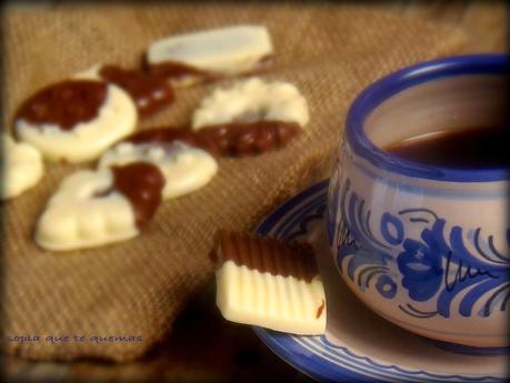 CHOCOLATINAS BLANCO Y NEGRO