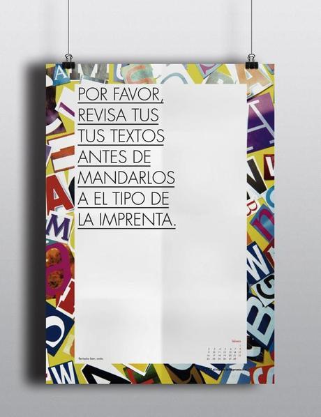 calendario 2015, diseño, El Tipo de la Imprenta, impresión, offline