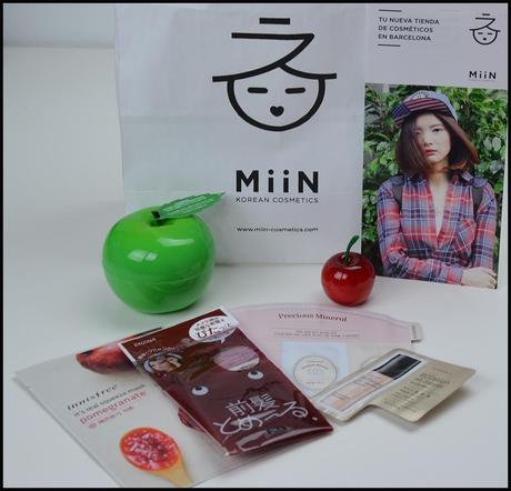 Obsequios y compras MiiN Korean Cosmetics