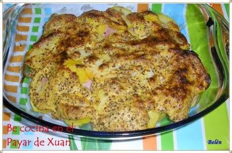 Patatas al graten de mostaza Patatas al graten de mostaza