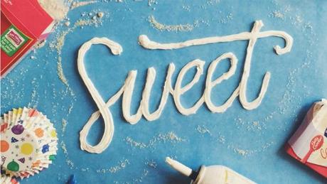 Las tipografías hechas con comida de Becca Clason