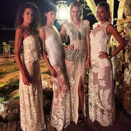 En verano, de blanco!