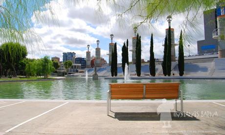 Paseando por el Parc de l'Espanya Industrial
