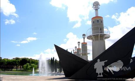 Paseando por el Parc de l'Espanya Industrial