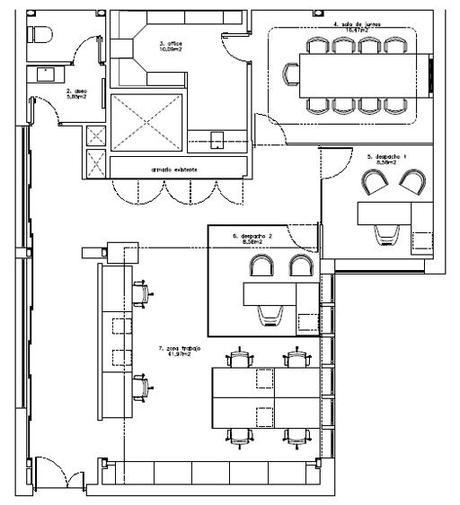 A-CERO PRESENTA UN PROYECTO DE INTERIORISMO PARA UNAS OFICINAS EN MADRID