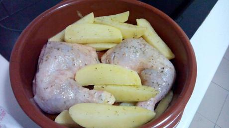 Cuartos de pollo al horno con patatas – Sovracosce di pollo al forno ... Cuartos de pollo al horno con patatas – Sovracosce di pollo al forno ...