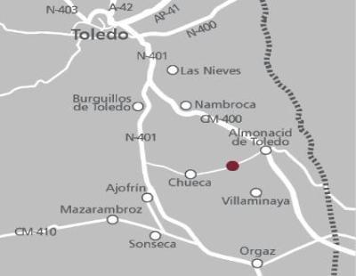 Camino de Santiago Ruta del Sureste : Etapa Almonacid de Toledo a Toledo  27 km