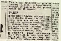 Dora Bruder, de Patrick Modiano