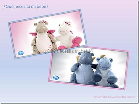 Los niños visten de azul y las niñas de rosa