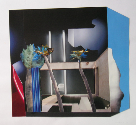 Luz por capas en un cubo. Luz por capas en un cubo.