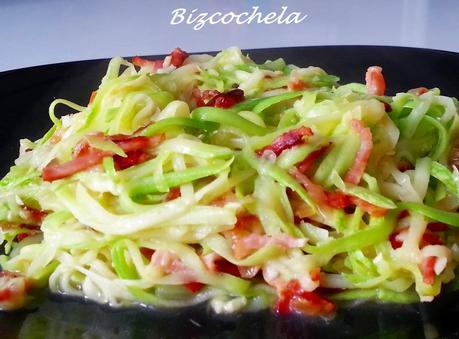 ESPAGUETIS  DE CALABACÍN