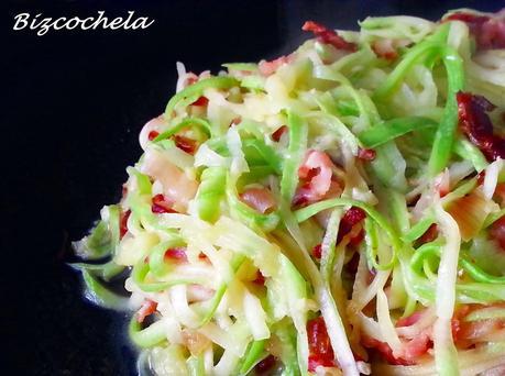 ESPAGUETIS  DE CALABACÍN