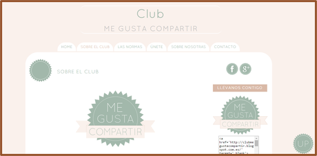 Iniciativa para Bloggers: ME GUSTA COMPARTIR