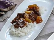 Cocina ligera escalopines salsa agridulce