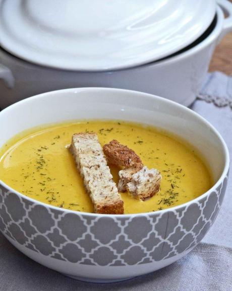 crema de calabacin receta