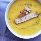 Crema de calabaza y calabacín con thermomix