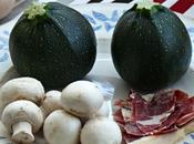 Calabacines rellenos salsa holandesa