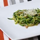 Espaguetis de calabacin al aglio&olio