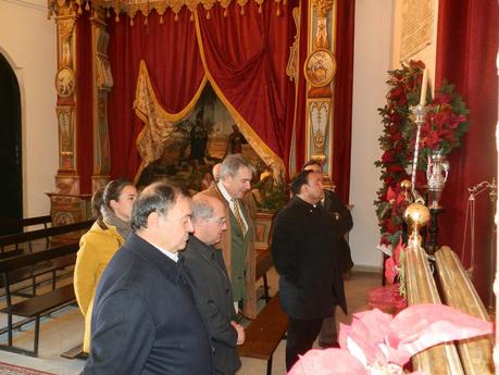 Visita del Obispo Auxiliar al santuario de la Divina Pastora