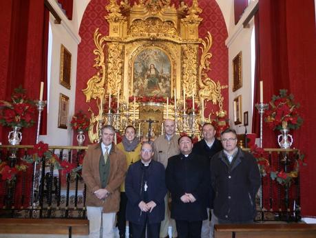 Visita del Obispo Auxiliar al santuario de la Divina Pastora