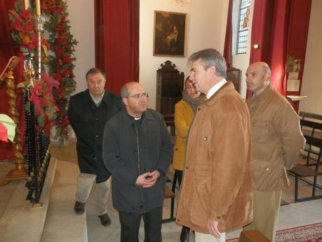 Visita del Obispo Auxiliar al santuario de la Divina Pastora