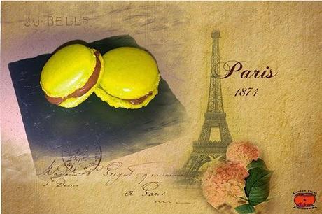 MACARON DE CHOCOLATE Y PISTACHO