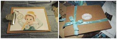 Los Reyes Magos lo presentaron en un clipboard para la SúperMadrina dejandole a ella el decidir el tipo de enmarcación que combinara con el lugar elegido para lucirla