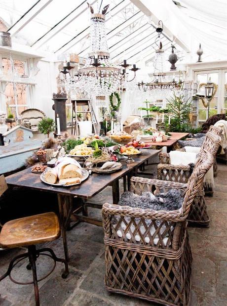 Comida en el Cobertizo.