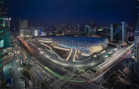 Dongdaemun Design Plaza en Seoul, por Zaha Hadid Architects